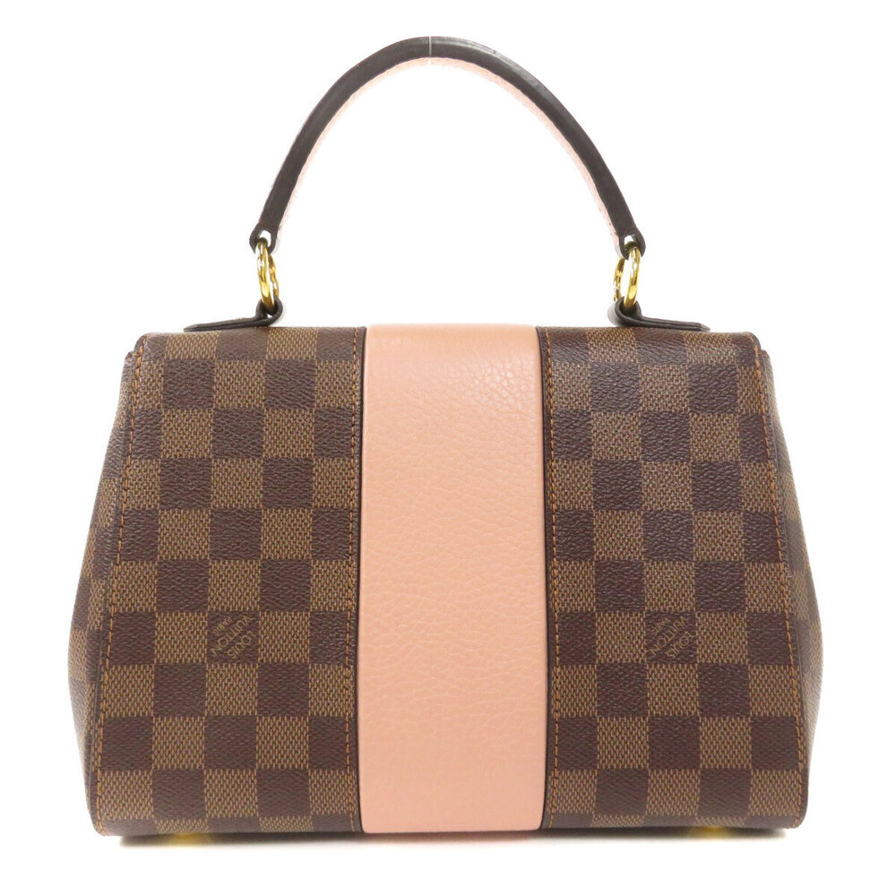 Louis Vuitton Street Canvas Handbag Bond Ebene Brown Damier Brown
